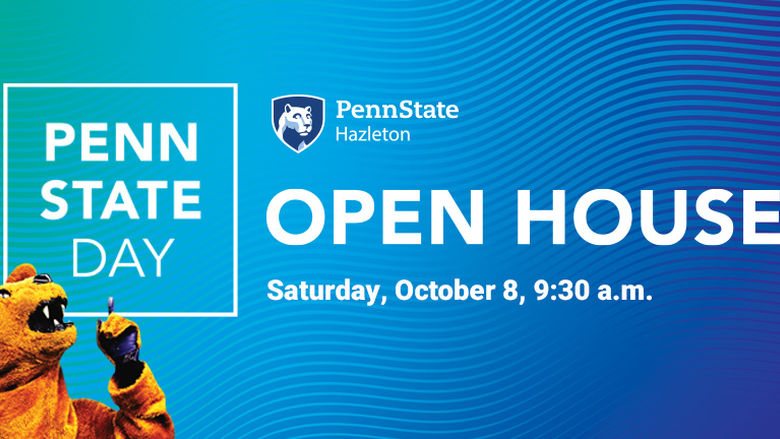 Penn State Day open house Saturday, October 8 at 9:30 a.m.