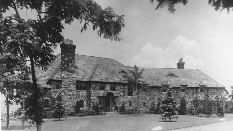 Vintage photo of Markle Mansion