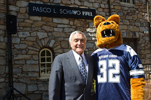 Pasco Schiavo, a longtime supporter and benefactor of Penn State Hazleton, passed away Dec. 29, 2018.