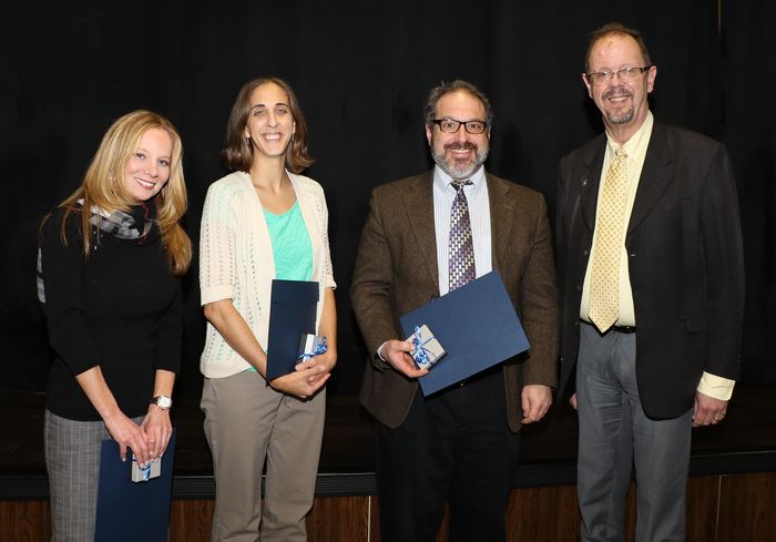 Penn State Hazleton employees were honored for 15 years at the campus