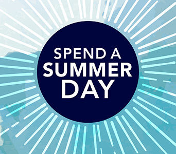 Spend a summer day decorative image