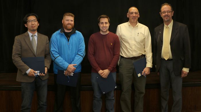 Penn State Hazleton employees were honored for five years of service. 
