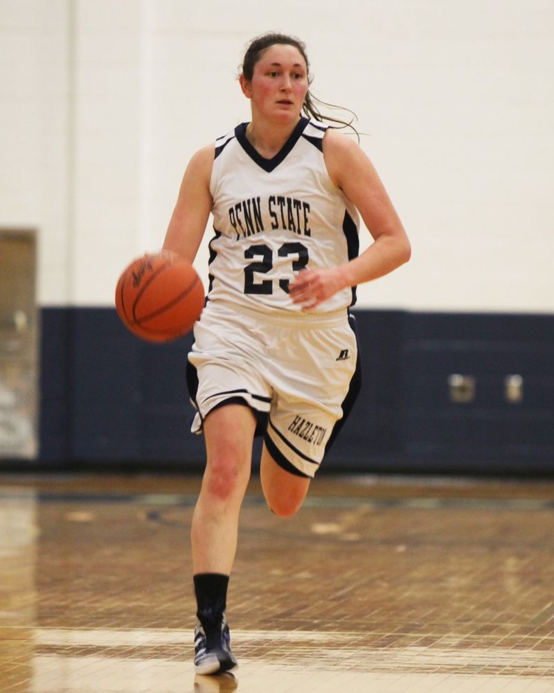 Senior Alexis Daly is Penn State Hazleton’s first student-athlete to be named Player of the Year by the USCAA.