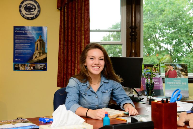 Maddie Vetter has been named November Student of the Month at Penn State Hazleton.