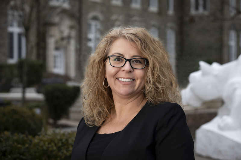 Headshot image of Penn State Abington Chancellor Margo DelliCarpini.