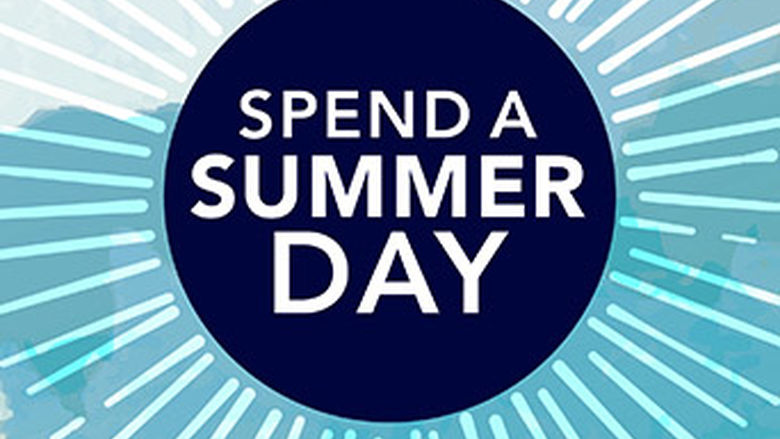 Spend a summer day decorative image