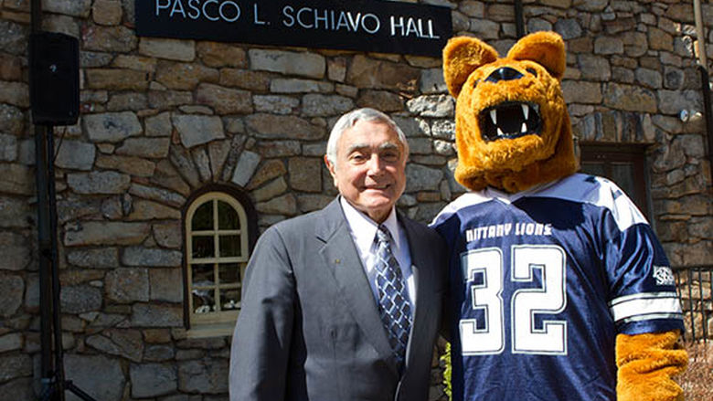 Pasco Schiavo, a longtime supporter and benefactor of Penn State Hazleton, passed away Dec. 29, 2018.
