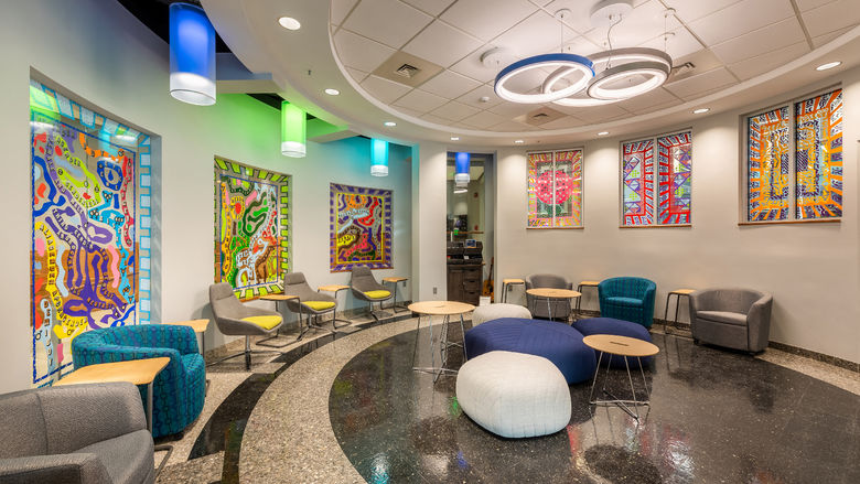 Interior shot of the Center for Sexual and Gender Diversity