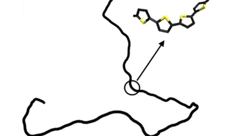 Studying molecular structures of conducting polymers to develop applications for flexible electronics 