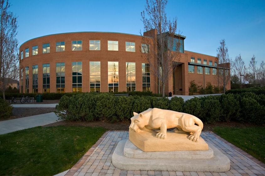 Lion shrine at Penn State Harrisburg