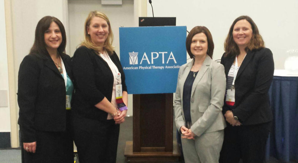 Penn State Physical Therapist Assistant faculty members presented at the Combined Sections Meeting 2016, sponsored by the American Physical Therapy Association.