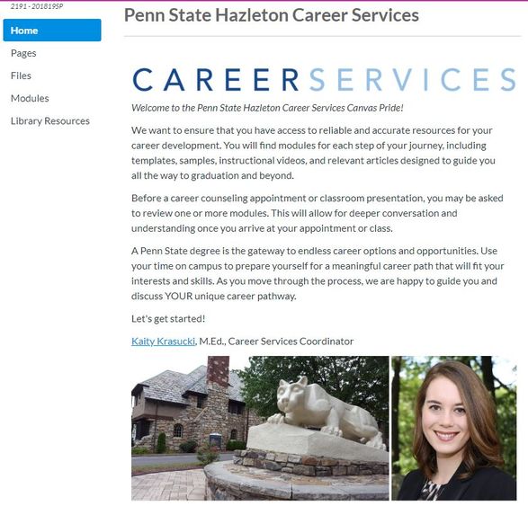 Penn State Hazleton Career Services Pride